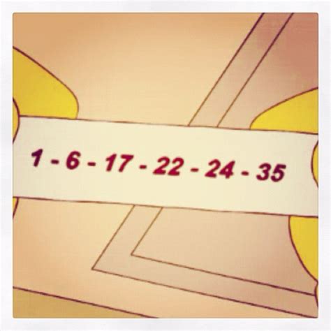 simpson lottery numbers|Peak.
